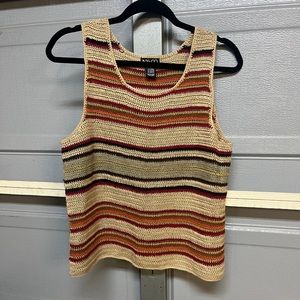 NEW YORK & COMPANY KNIT SLEEVELESS TOP